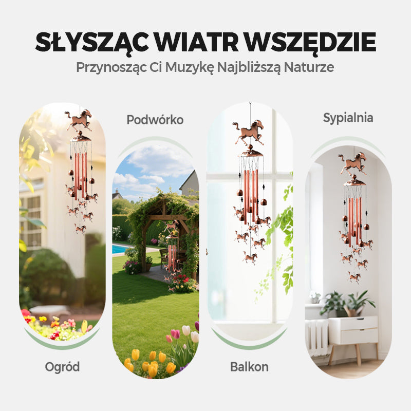 🔥🔔Ręcznie wykonane mosiężne dzwonki wietrzne