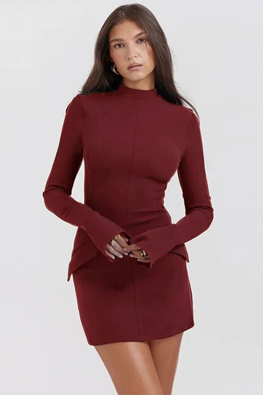 🔥👗 MODNA SPÓDNICA BIODRÓWKA SLIM WRAP