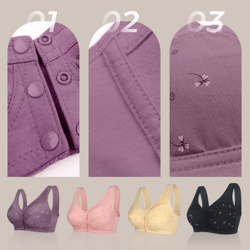👙Kup 1 i otrzymaj 1 gratis 🔥 Biustonosz Premium z guzikami z przodu - spersonalizowany dla kobiet