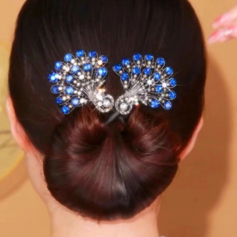 💥【Kup 1 i otrzymaj 1 gratis】🦚Akcesoria do włosów Fashion Retro Peacock