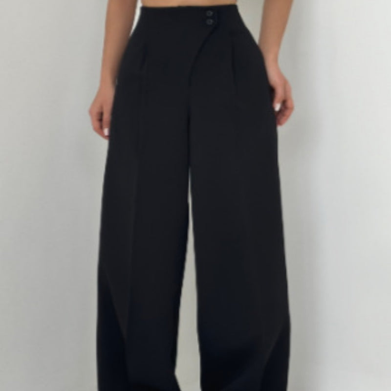 🔥👖Modne, uniwersalne spodnie z prostymi nogawkami