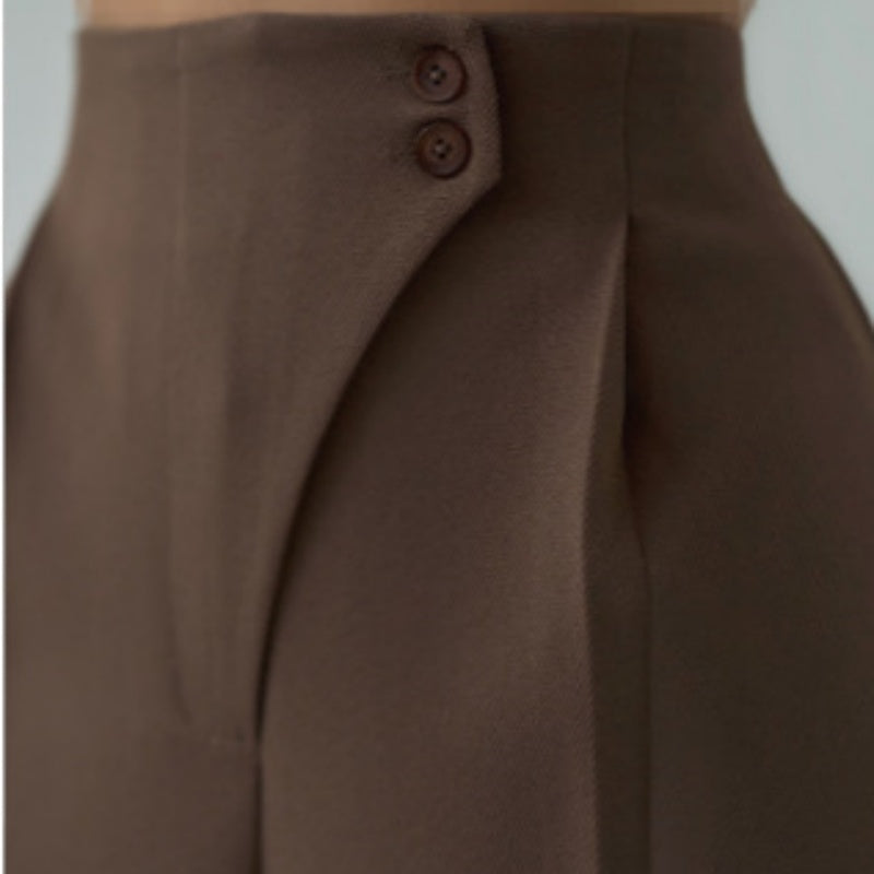 🔥👖Modne, uniwersalne spodnie z prostymi nogawkami