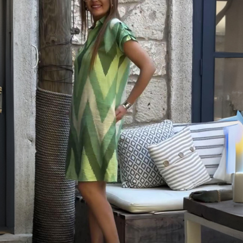 🔥👗Urocze damskie sukienki z nadrukiem o luźnym kroju