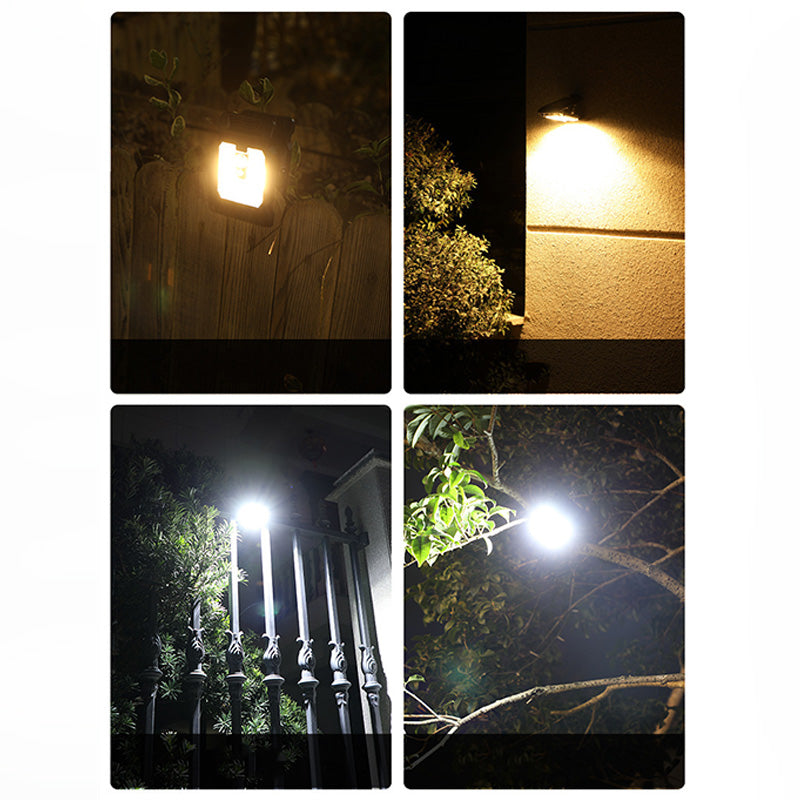 🔥✨Zewnętrzna lampa solarna z klipsem i czujnikiem ruchu
