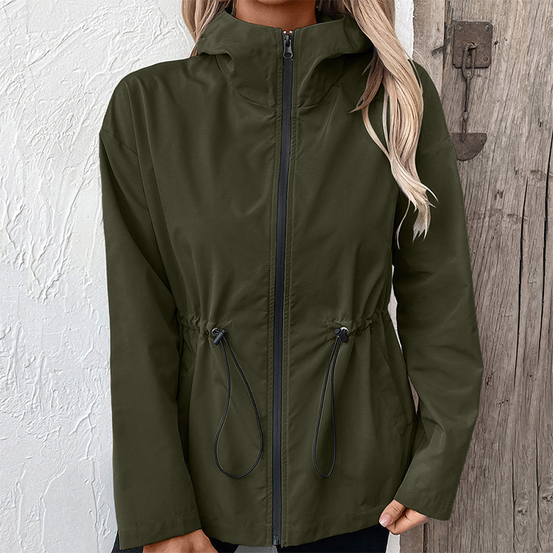 🔥🧥Damska wodoodporna kurtka outdoorowa z kapturem