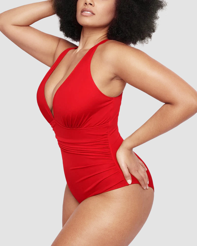 🔥👙Inteligentny kostium kąpielowy typu plunge podkreśli Twoją sylwetkę