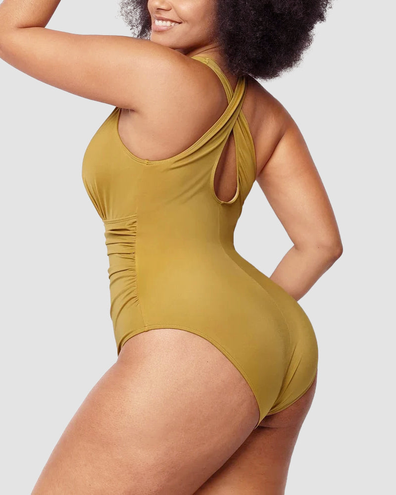 🔥👙Inteligentny kostium kąpielowy typu plunge podkreśli Twoją sylwetkę
