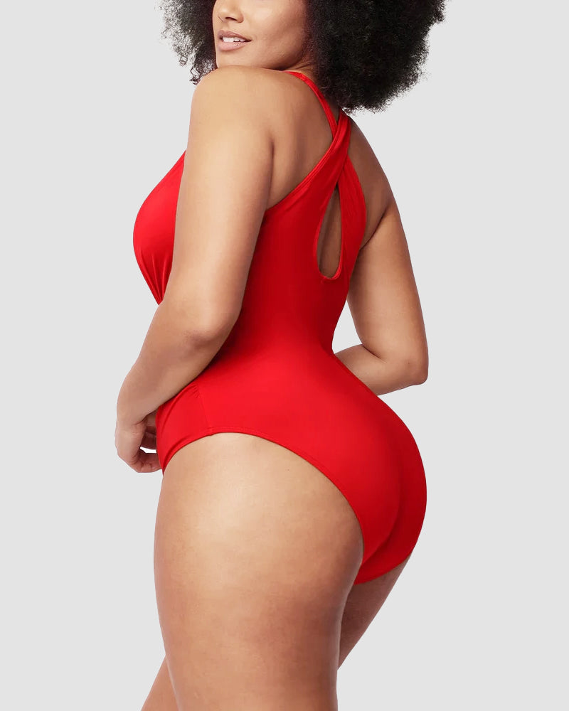 🔥👙Inteligentny kostium kąpielowy typu plunge podkreśli Twoją sylwetkę