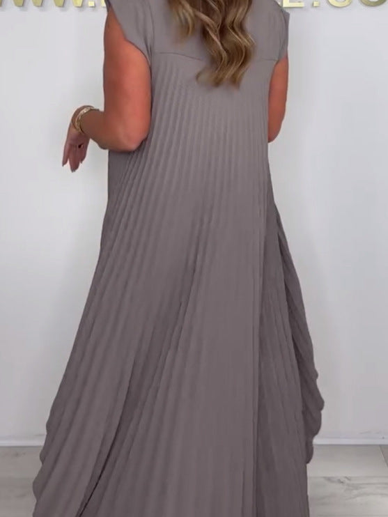 🔥👚👖Komplet damski: elegancka plisowana bluzka i przewiewne spodnie