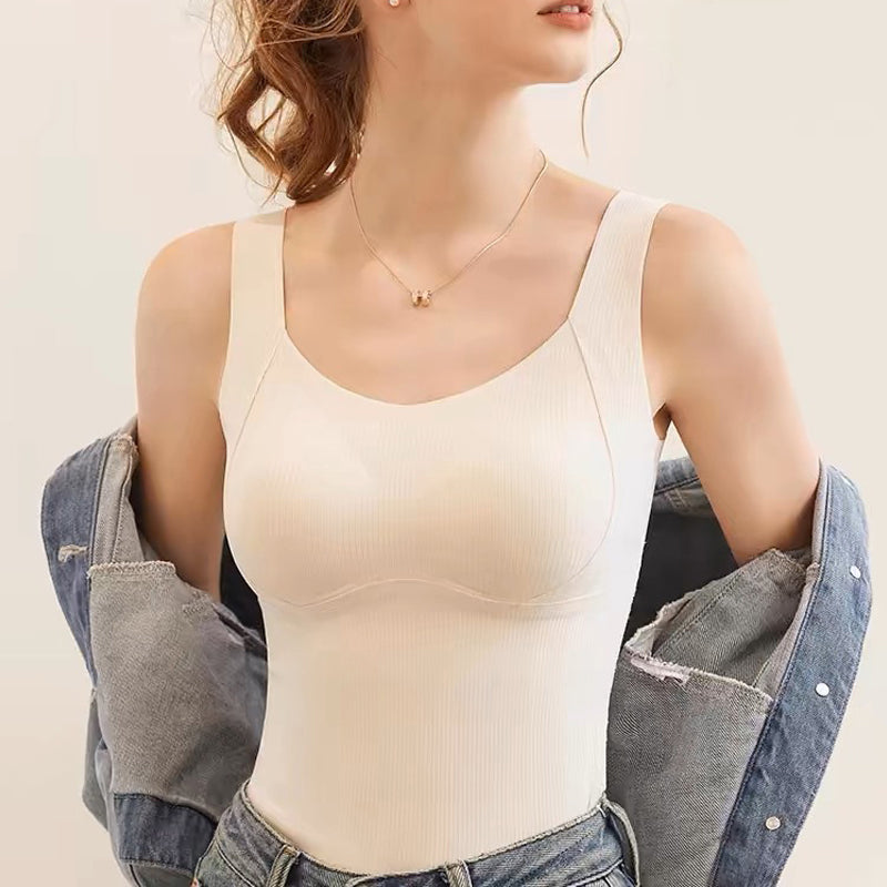 🥰 Modna kamizelka termiczna z biustonoszem