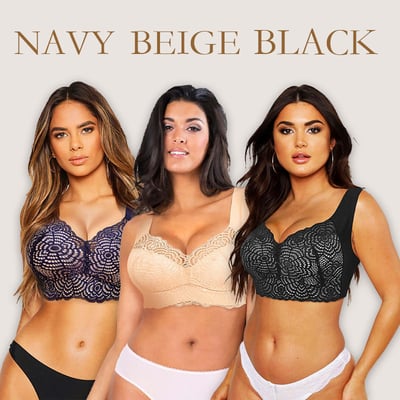 👙💋Kup 1 i otrzymaj 2 za darmo 🔥 Biustonosz z koronką w rozmiarze oversize.