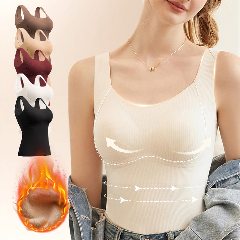 🥰 Modna kamizelka termiczna z biustonoszem