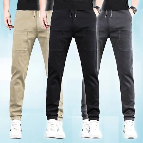 🔥👖【S-4XL】Wytrzymałe spodnie cargo z wieloma kieszeniami o wysokim stopniu rozciągliwości