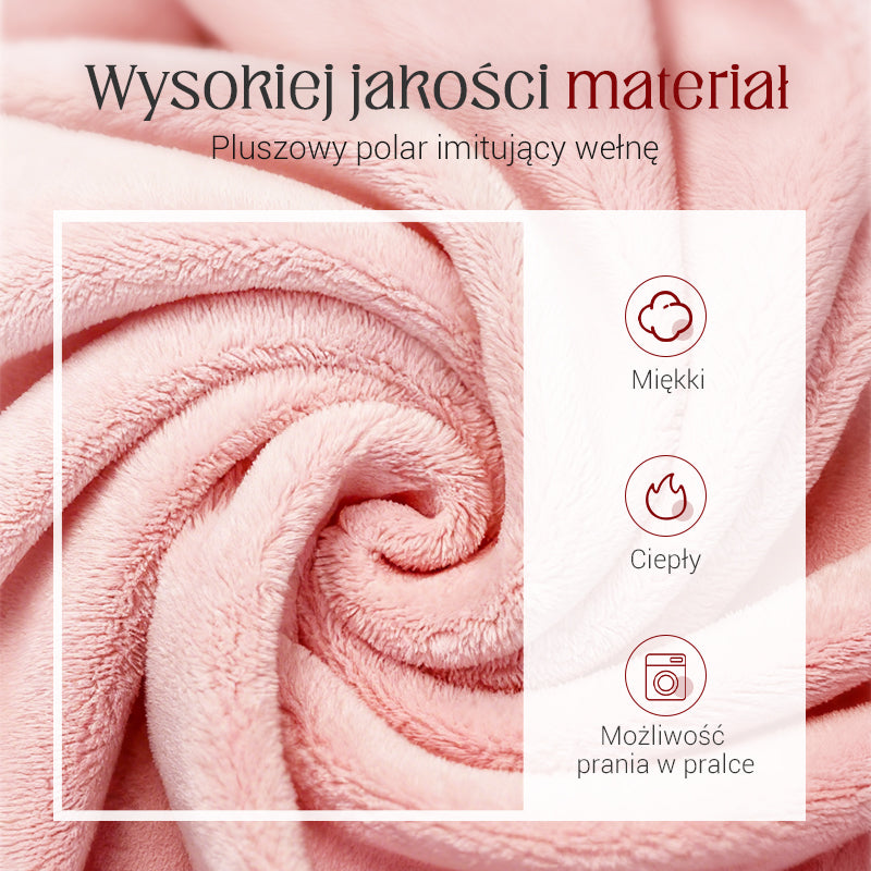 🔥💋 Miękki i puszysty szlafrok - Materiał przyjazny dla skóry