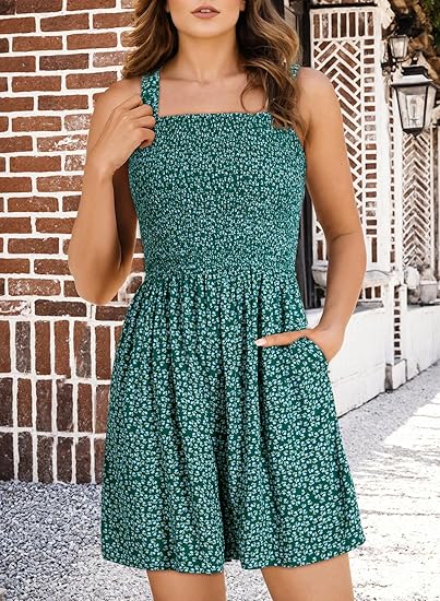 🔥👗Letnia koszulka damska z kwadratowym dekoltem, bez rękawów, luźna, casualowa, krótka ramoneska✨