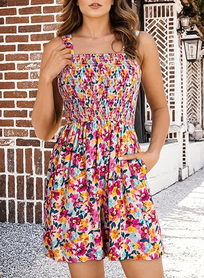 🔥👗Letnia koszulka damska z kwadratowym dekoltem, bez rękawów, luźna, casualowa, krótka ramoneska✨