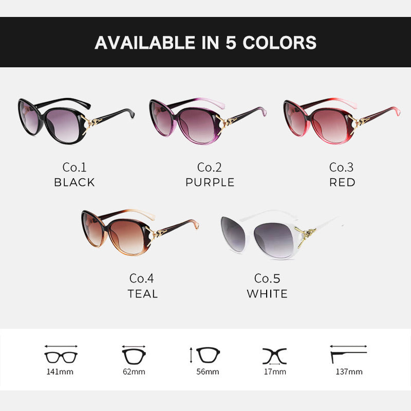 🔥👓Modne okulary przeciwsłoneczne oversize dla kobiet