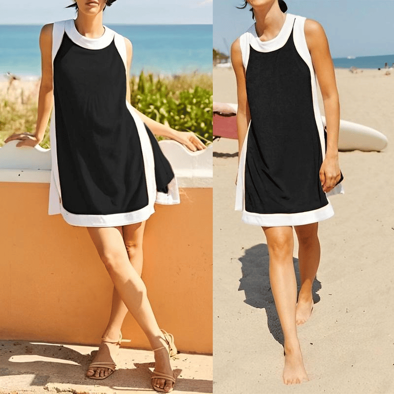 🔥👗【S-2XL】Damska bluzka bez rękawów i szorty, zestaw dwuczęściowy