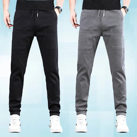 🔥👖【S-4XL】Wytrzymałe spodnie cargo z wieloma kieszeniami o wysokim stopniu rozciągliwości