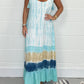 🔥👗 Sukienka maxi w kolorze tie-dye