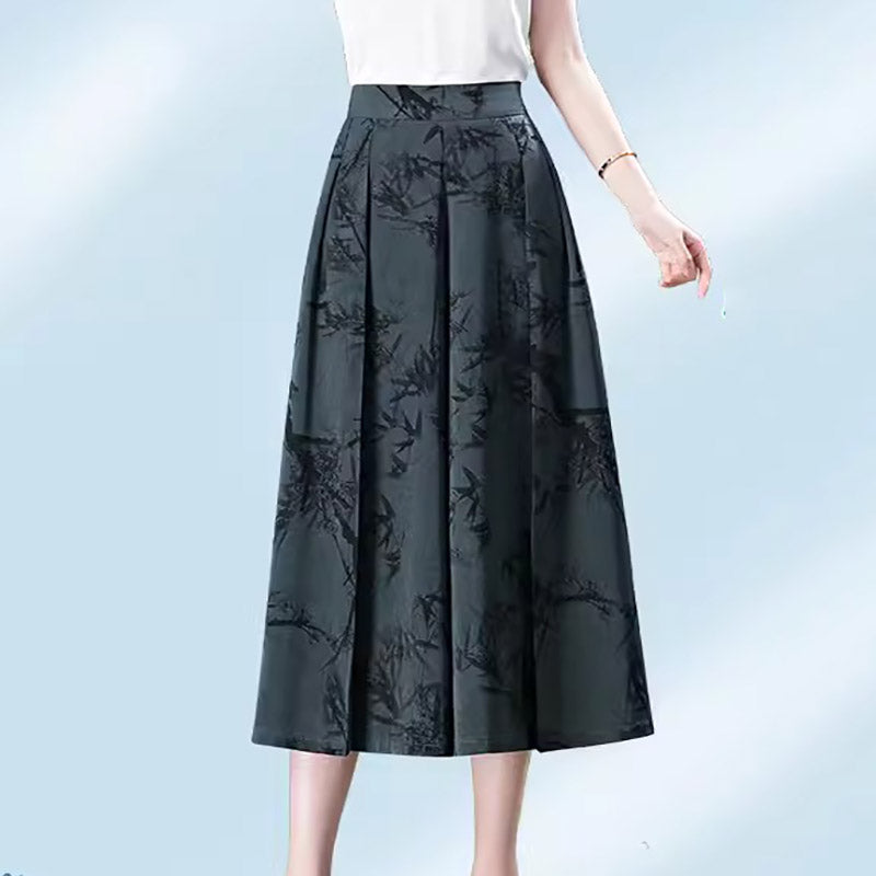 🔥👗Eleganckie damskie szyfonowe spodnie z szerokimi nogawkami