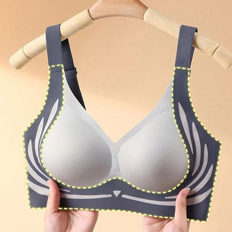 🔥👙Biustonosz push-up bez fiszbin, podnoszący i zapobiegający obwisaniu