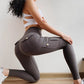 🔥👖Damskie seksowne legginsy z kieszeniami, spodnie do fitnessu i dresu