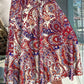 🌸【M-2XL】Spódnica damska z wysokim stanem z nadrukiem