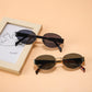 🔥🕶️Okulary przeciwsłoneczne Vintage Owalna Oprawka Z Etui