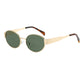 🔥🕶️Okulary przeciwsłoneczne Vintage Owalna Oprawka Z Etui