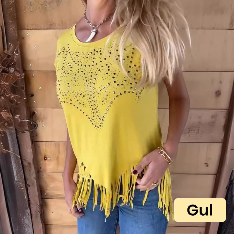 🔥👚Damska koszulka z krótkim rękawem w jednolitym kolorze🌟