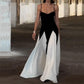 🔥👗Ponadczasowa Elegancja Paneled Tulle A-line Slip Maxi Dress