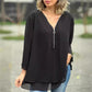 🔥👚Dwuwarstwowy oddychający szyfonowy top z kolekcji wiosna/lato