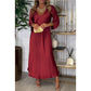 👗Elegancka błyszcząca sukienka maxi dla kobiet