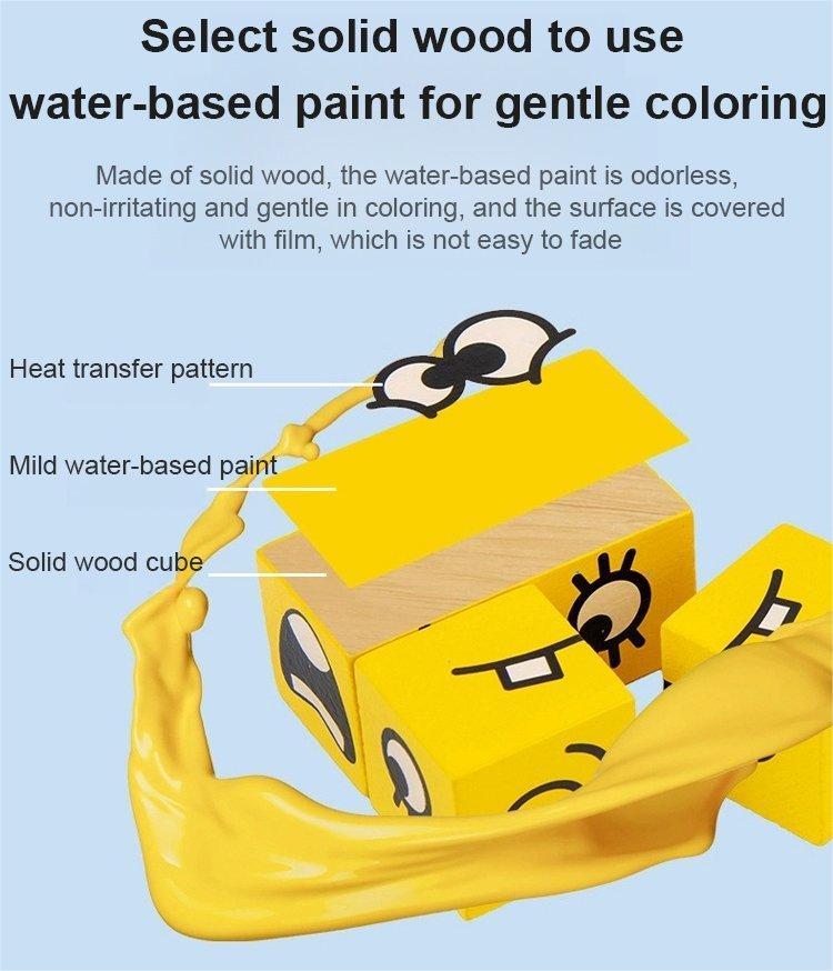 🔥🎁Puzzle 5D Edukacyjna gra rodzinna zmieniająca twarze🧩