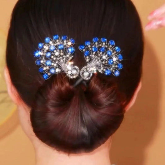 💥【Kup 1 i otrzymaj 1 gratis】🦚Akcesoria do włosów Fashion Retro Peacock