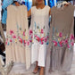 🌺👗【S-4XL】 LETNIA SUKIENKA DAMSKA - Kwiatowy Wzór & Bezrękawna