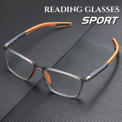 🔥👓Męskie ultralekkie okulary sportowe Presbyopic Anti-Blue
