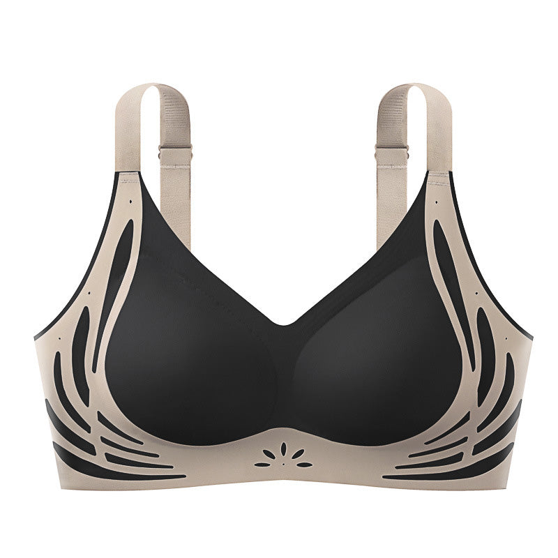 🔥👙Kolorowy, niebrudzący, zebrany biustonosz push-up💖