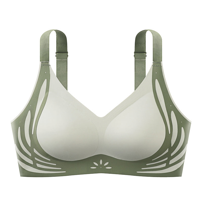 🔥👙Kolorowy, niebrudzący, zebrany biustonosz push-up💖