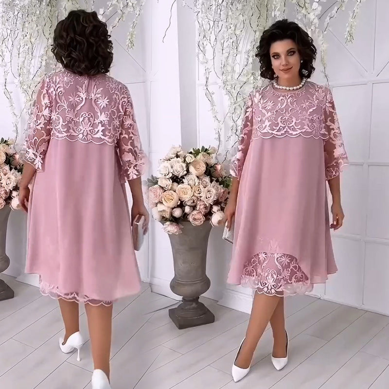 🔥👗Koronkowe sukienki wielowarstwowe z tiulu