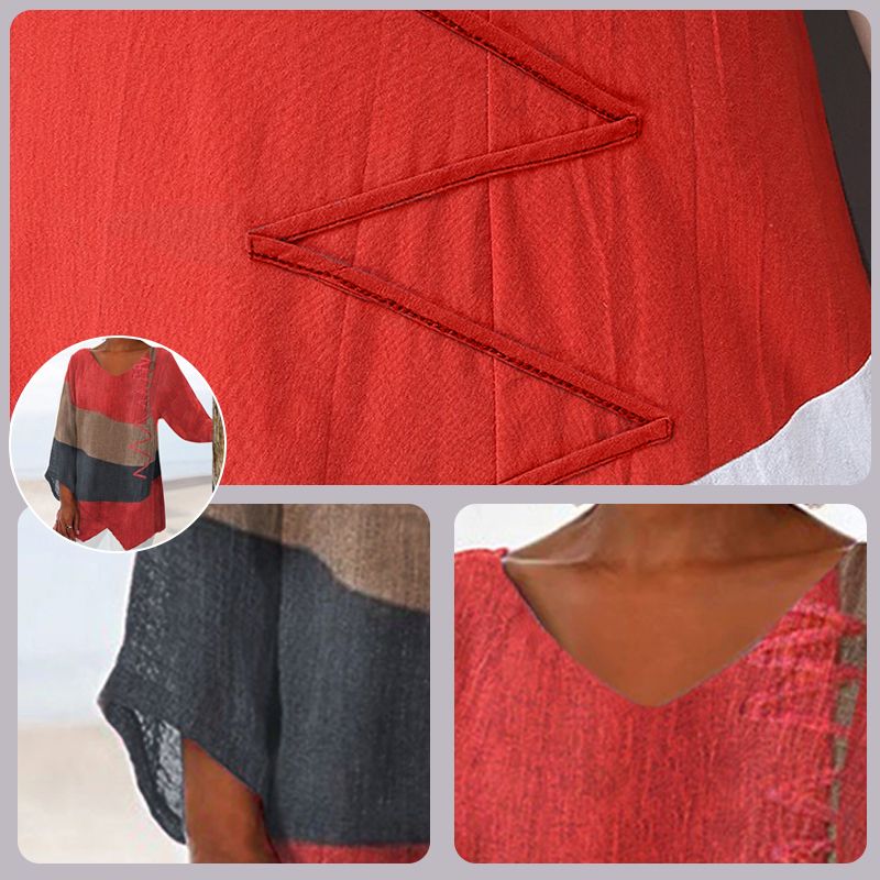 🔥👚Topy damskie z naturalnego lnu o klasycznym kroju