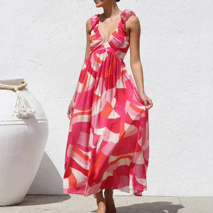 🔥👗Sukienka Bohemian Sunset Romance