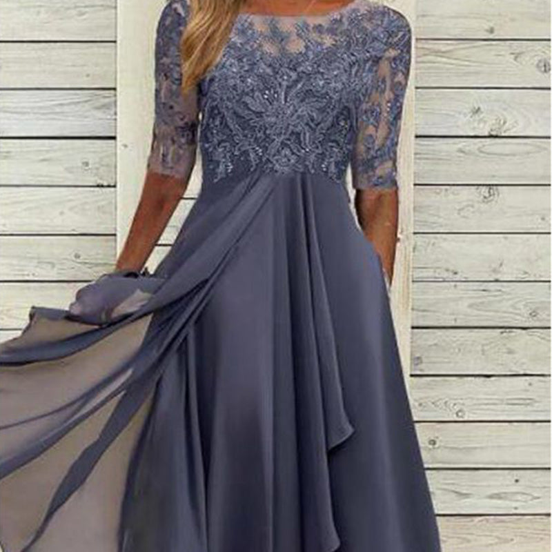 🔥👗Elegancka sukienka z haftem