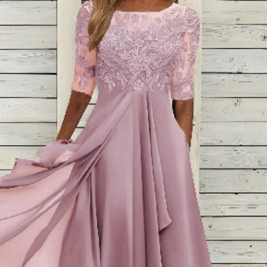 🔥👗Elegancka sukienka z haftem