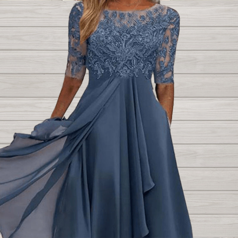 🔥👗Elegancka sukienka z haftem