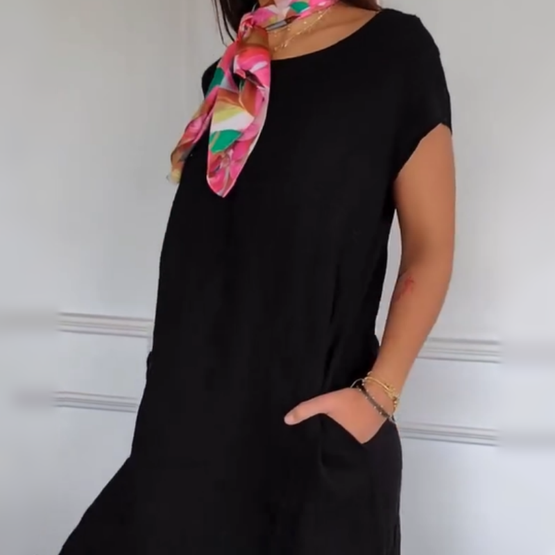 🔥👗Lniana sukienka damska