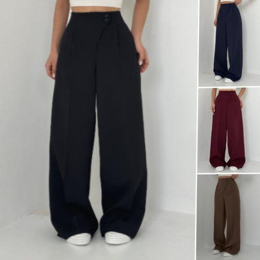 🔥👖Modne, uniwersalne spodnie z prostymi nogawkami