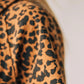 🔥👗Sukienka jeansowa Wild Wish z motywem panterki