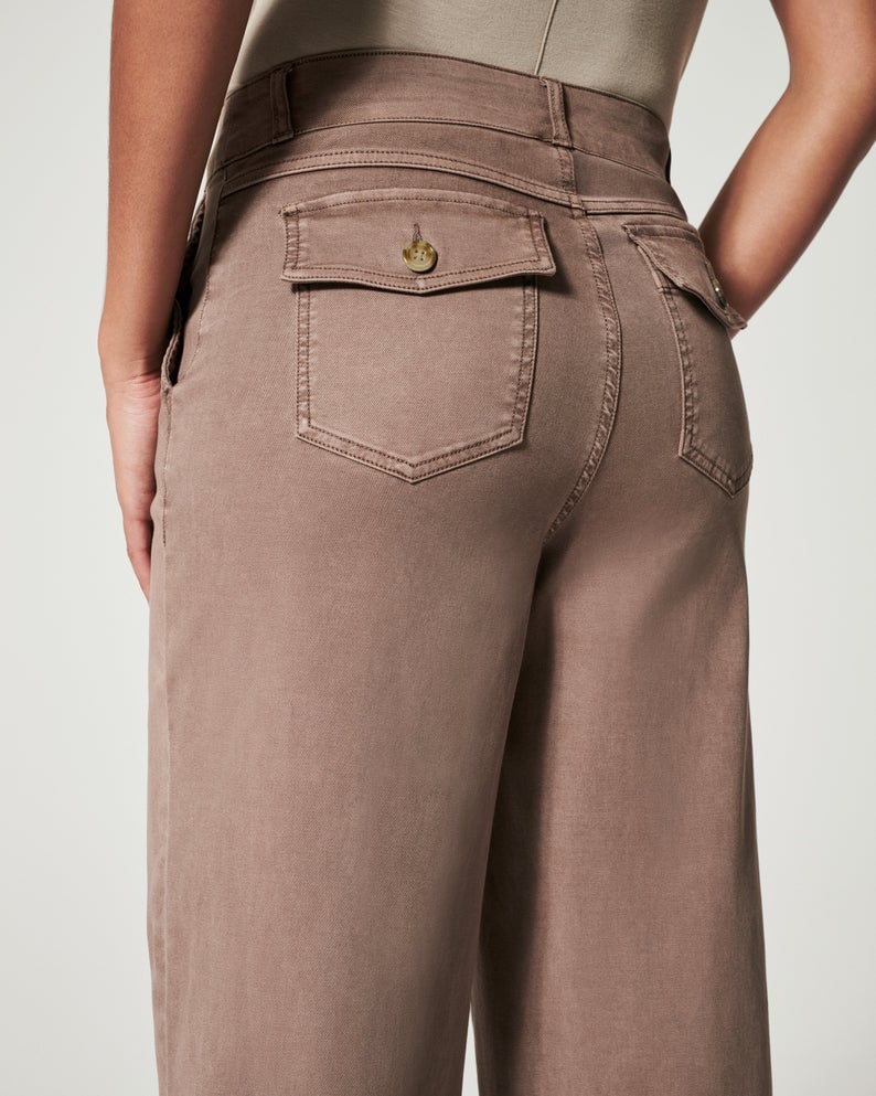 🔥👖Casualowe spodnie damskie z wysoką talią i prostą nogawką